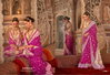 Meera By Kreshva P V Silk Bandhani Design Wedding Wear Saree Online Wholesale